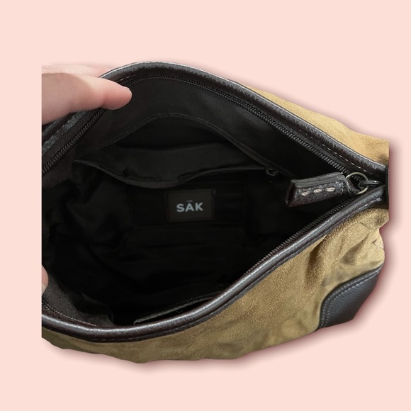 The Sak Boho Leather & Suede Y2K Shoulder Bag - Picture 4 of 6